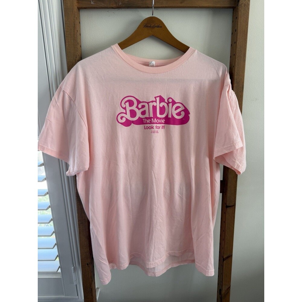 BARBIE Official Unisex "Look For It" Movie Langers Juice Promo Shirt XL